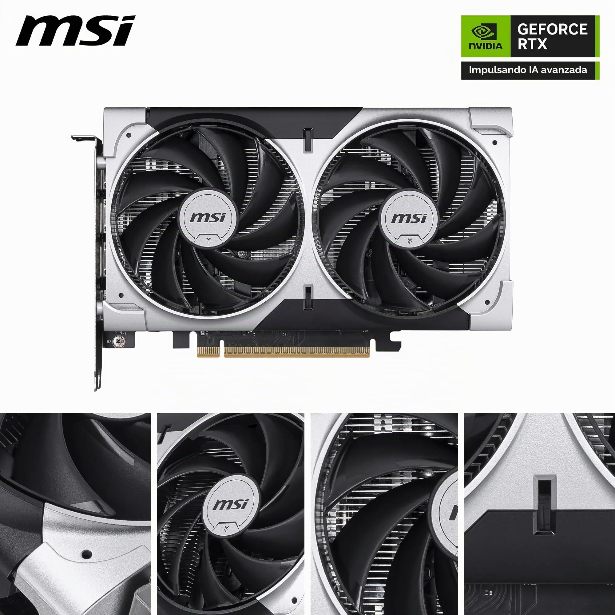 MSI GeForce RTX 5050 8G Ventus 2X OC : Amazon.es: Informática